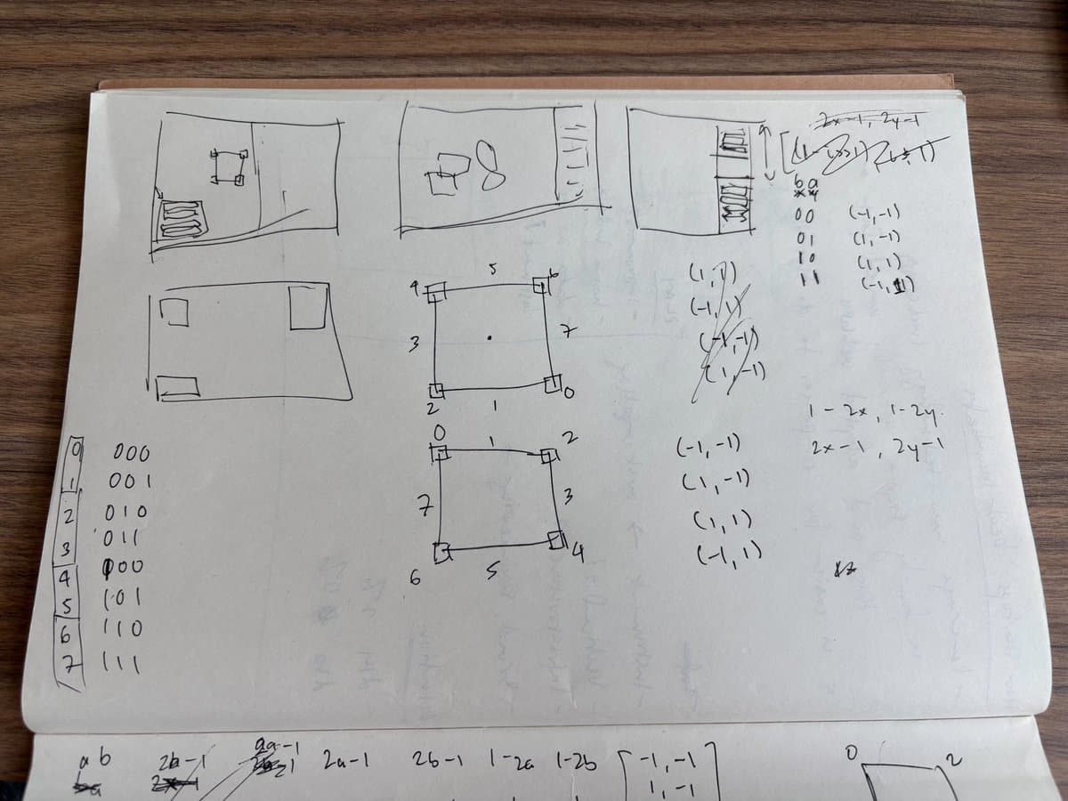 Pen and paper